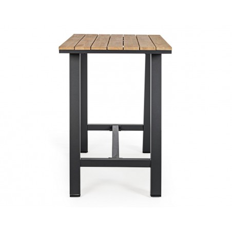 Bizzotto Stół Ogrodowy Skipper 101        Naturalny / Antracyt