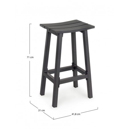 Bizzotto Krzesło Barowe Ogrodowe Skipper  71