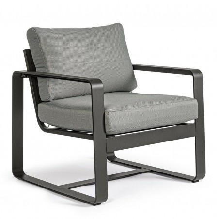 Bizzotto Fotel Ogrodowy Merrigan Szary