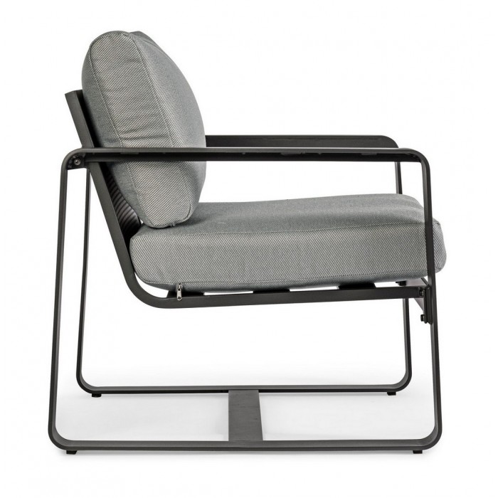 Bizzotto Fotel Ogrodowy Merrigan Szary