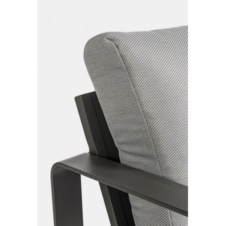 Bizzotto Fotel Ogrodowy Merrigan Szary