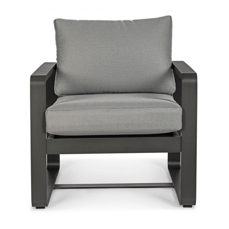 Bizzotto Fotel Ogrodowy Merrigan Szary