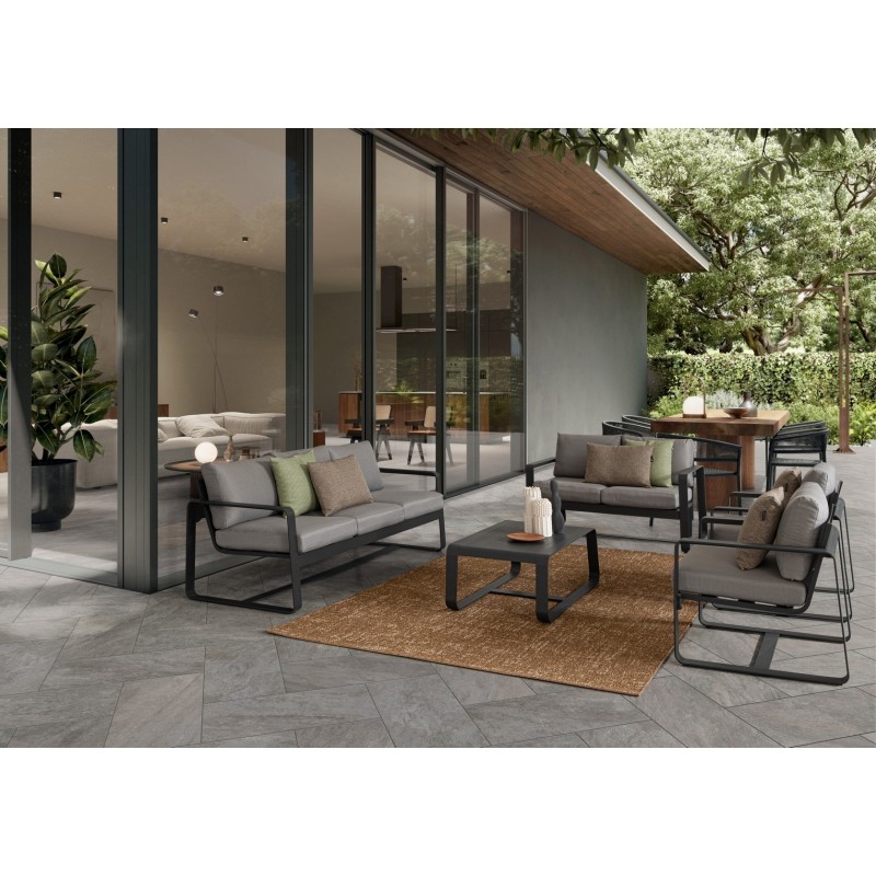 Bizzotto Fotel Ogrodowy Merrigan Szary