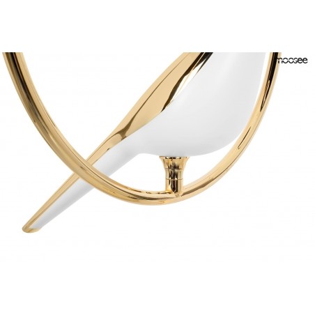 MOOSEE lampa wisząca BIRD DISC złota