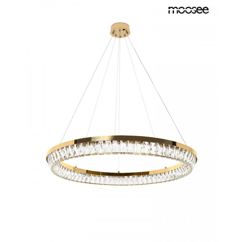 Moosee Lampa Wisząca Savoy 100 Złota