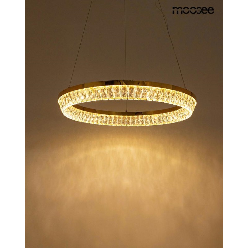 Moosee Lampa Wisząca Savoy 80 Złota