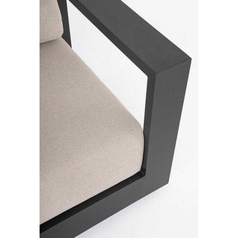 Bizzotto Zestaw Wypocznkowy Ogrodowy      Moses Antracyt / Beż