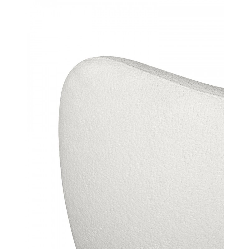 Mamaison Fotel Obrotowy Grosdos Biały /   Chenille