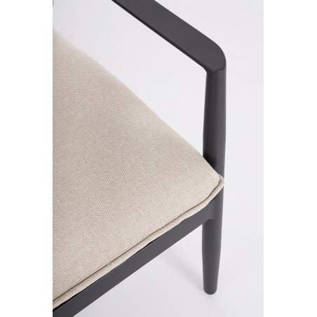 Bizzotto Zestaw Wypocznkowy Ogrodowy      Nebula Antracyt / Beż