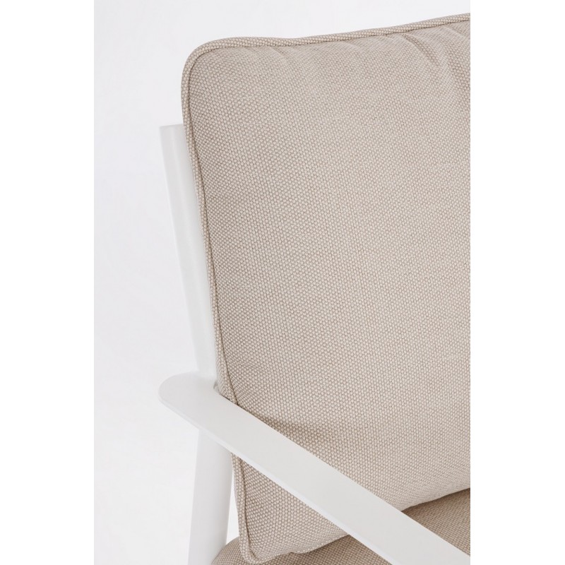 Bizzotto Zestaw Wypocznkowy Ogrodowy      Nebula Biały / Beżowy