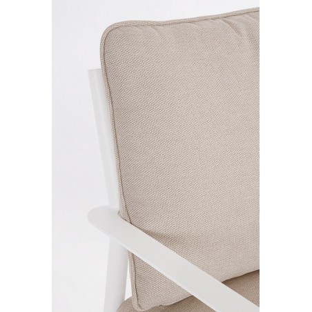 Bizzotto Zestaw Wypocznkowy Ogrodowy      Nebula Biały / Beżowy