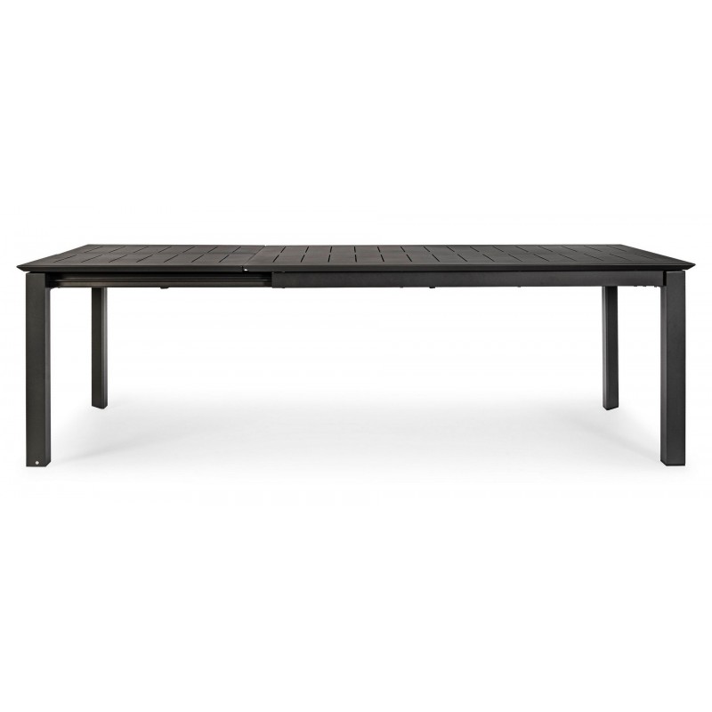 Bizzotto Stół Ogrodowy Rozkładany Konnor  Czarny