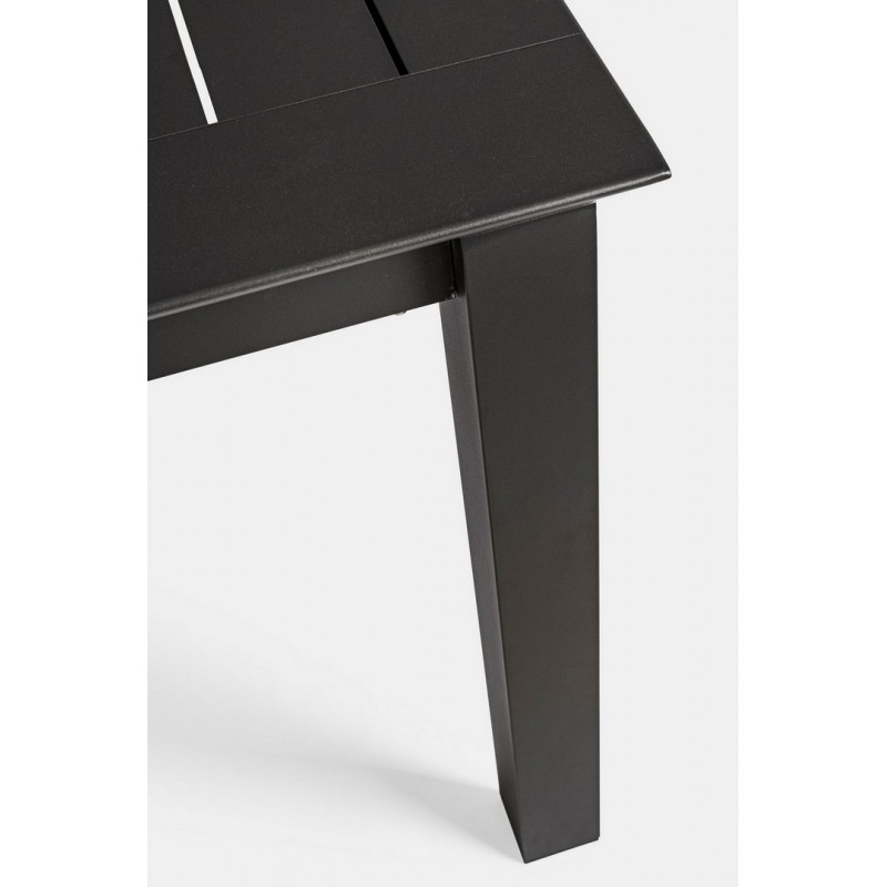 Bizzotto Stół Ogrodowy Rozkładany Konnor  Czarny