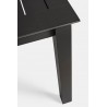 Bizzotto Stół Ogrodowy Rozkładany Konnor Czarny