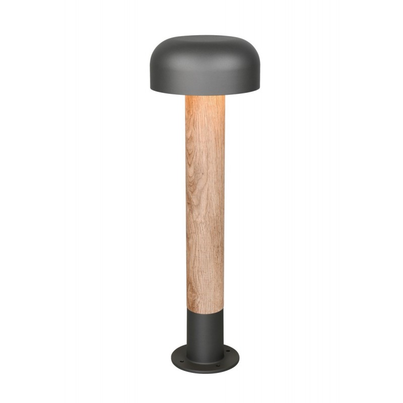 Trio Lampa Zewnętrzna Stojąca Fraser 562560135 Drewno Jasne I Ciemne