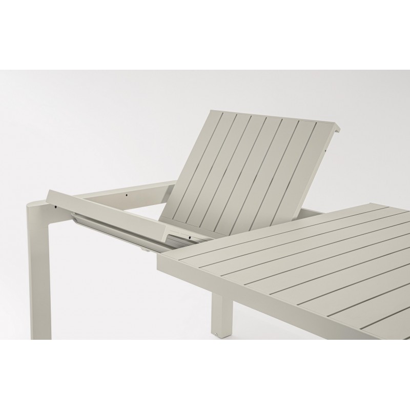 Bizzotto Stół Ogrodowy Rozkładany Kiplin  180-240 Beżowy