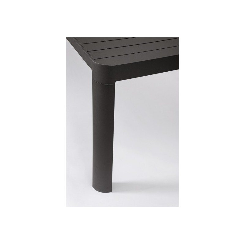 Bizzotto Stół Ogrodowy Rozkładany Kiplin  180-240 Antracyt