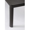 Bizzotto Stół Ogrodowy Rozkładany Kiplin 180-240 Antracyt