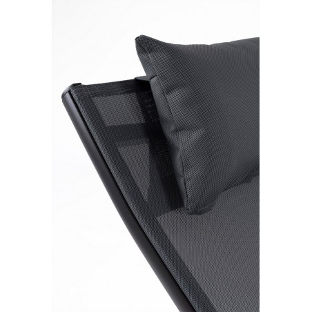 Bizzotto Leżak Ogrodowy Krion Czarny