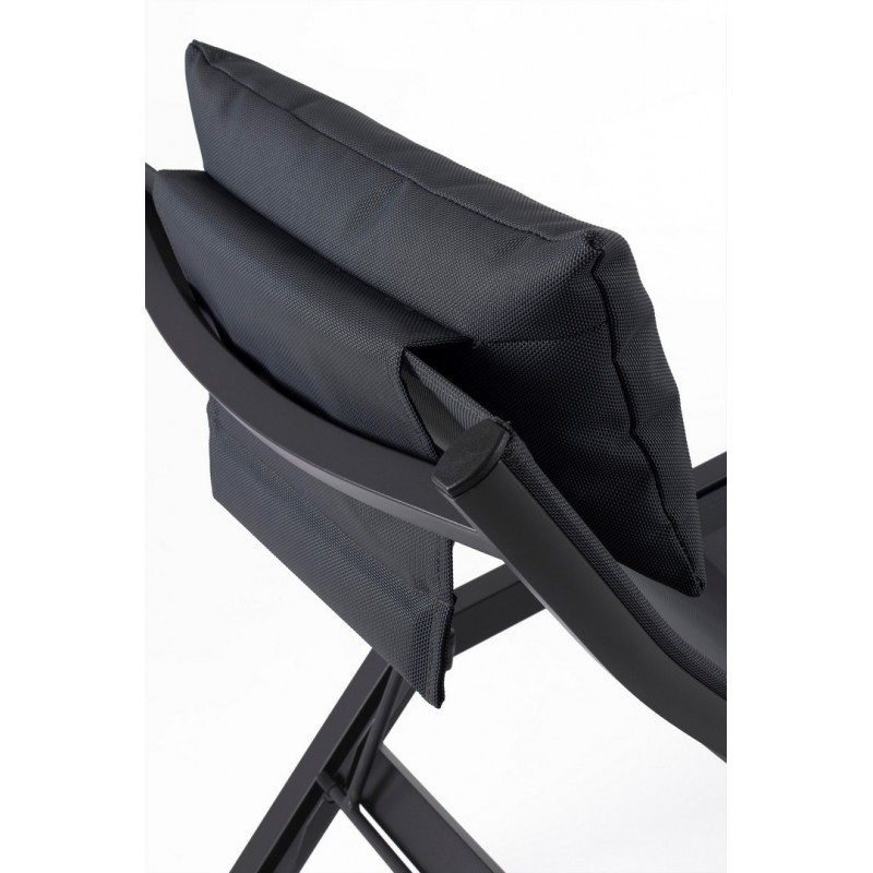 Bizzotto Leżak Ogrodowy Krion Czarny