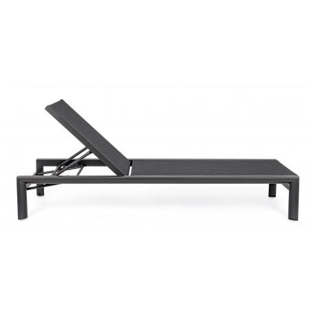 Bizzotto Leżak Ogrodowy Skipper Czarny