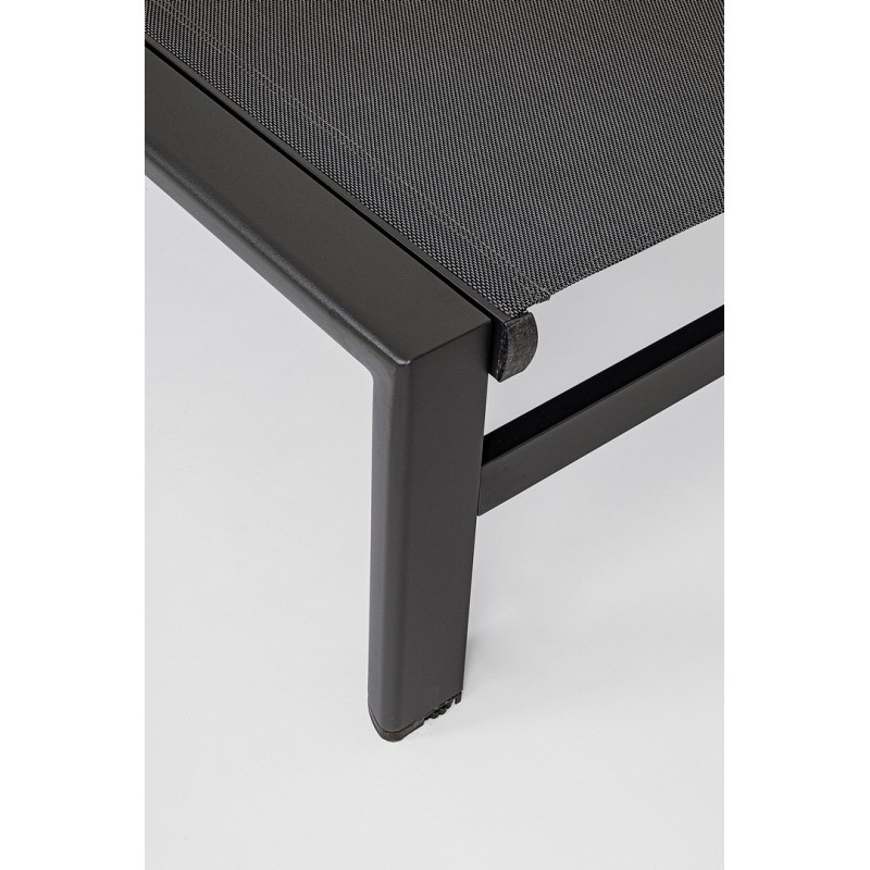 Bizzotto Leżak Ogrodowy Skipper Czarny