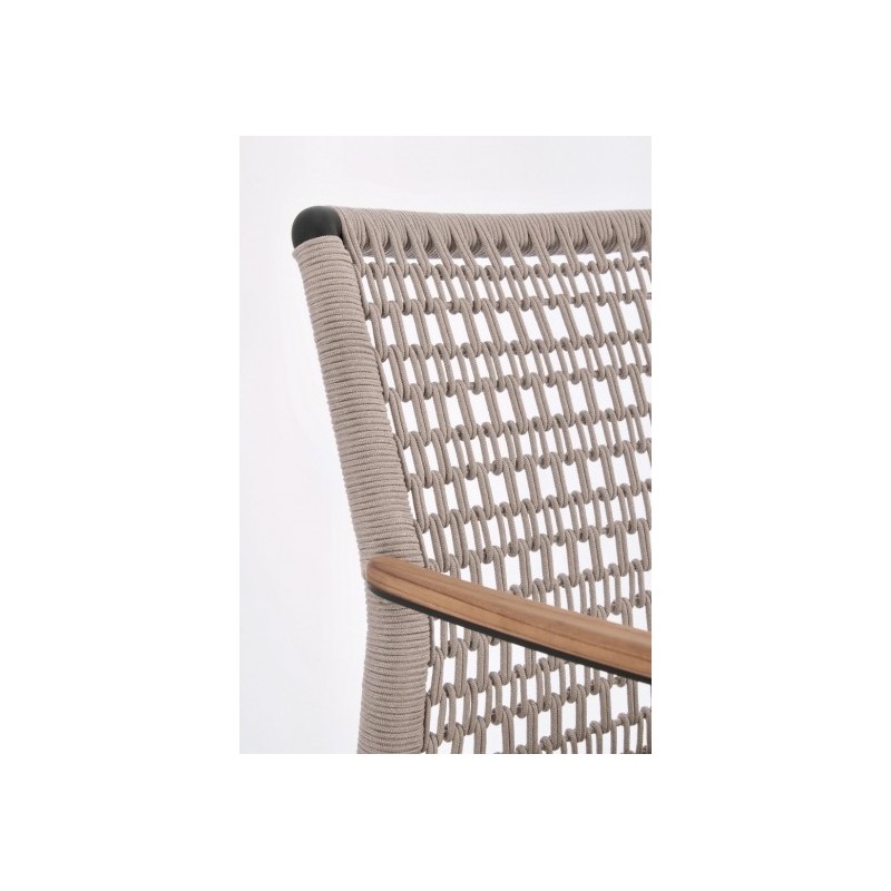 Bizzotto Krzesło Ogrodowe Maddox Beżowe