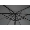 Bizzotto Parasol Ogrodowy Kalife Ciemny   Szary