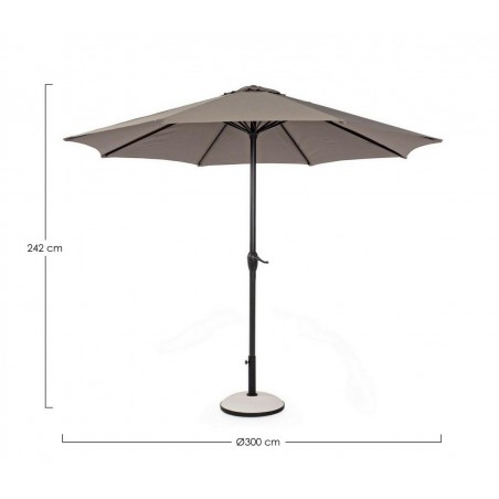 Bizzotto Parasol Ogrodowy Kalife Beżowy