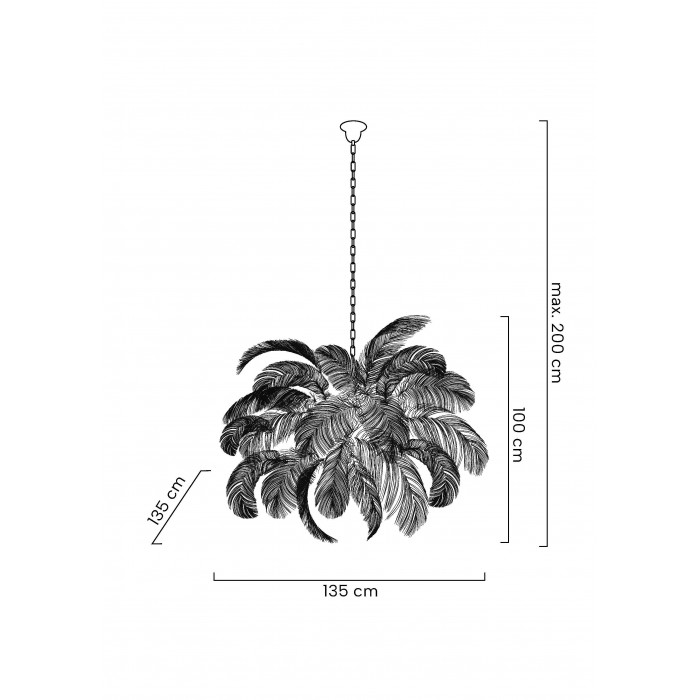 Moosee Lampa Wisząca Tiffany 135 Biała...