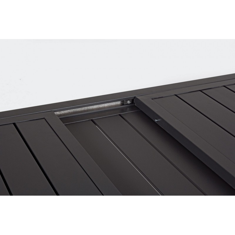 Bizzotto Stół Ogrodowy Hilde 160-240      Ciemny Szary