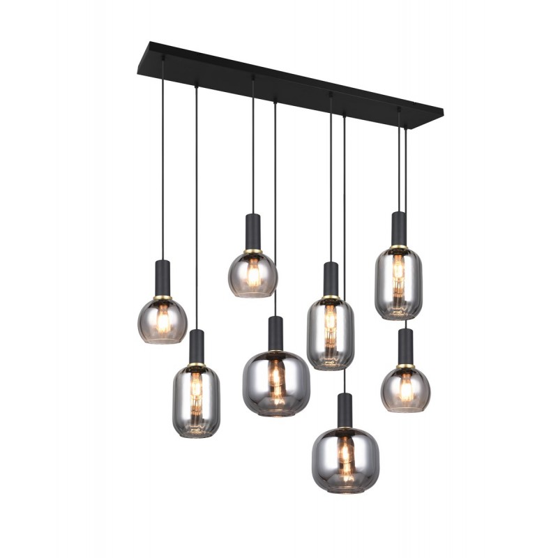 Trio Lampa wisząca nowoczesna DIVA 319800832 czarny