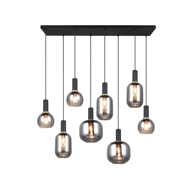 Trio Lampa wisząca nowoczesna DIVA 319800832 czarny