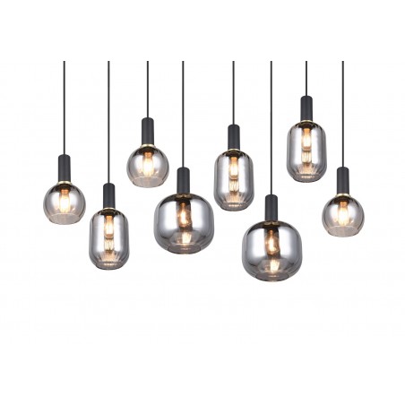 Trio Lampa wisząca nowoczesna DIVA 319800832 czarny