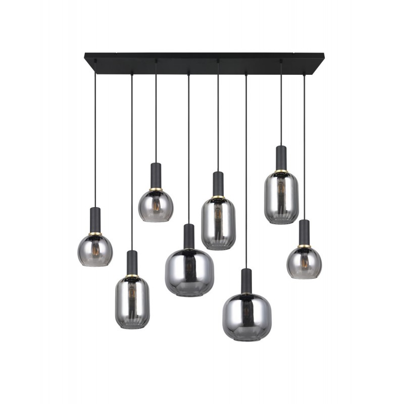 Trio Lampa wisząca nowoczesna DIVA 319800832 czarny