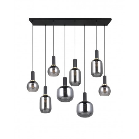 Trio Lampa wisząca nowoczesna DIVA 319800832 czarny