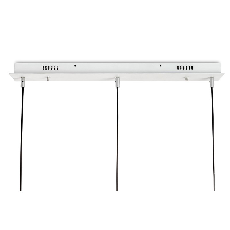 Moosee Lampa Wisząca Capri Line 3 Złota   - 180 Led, Aluminium, Szkło