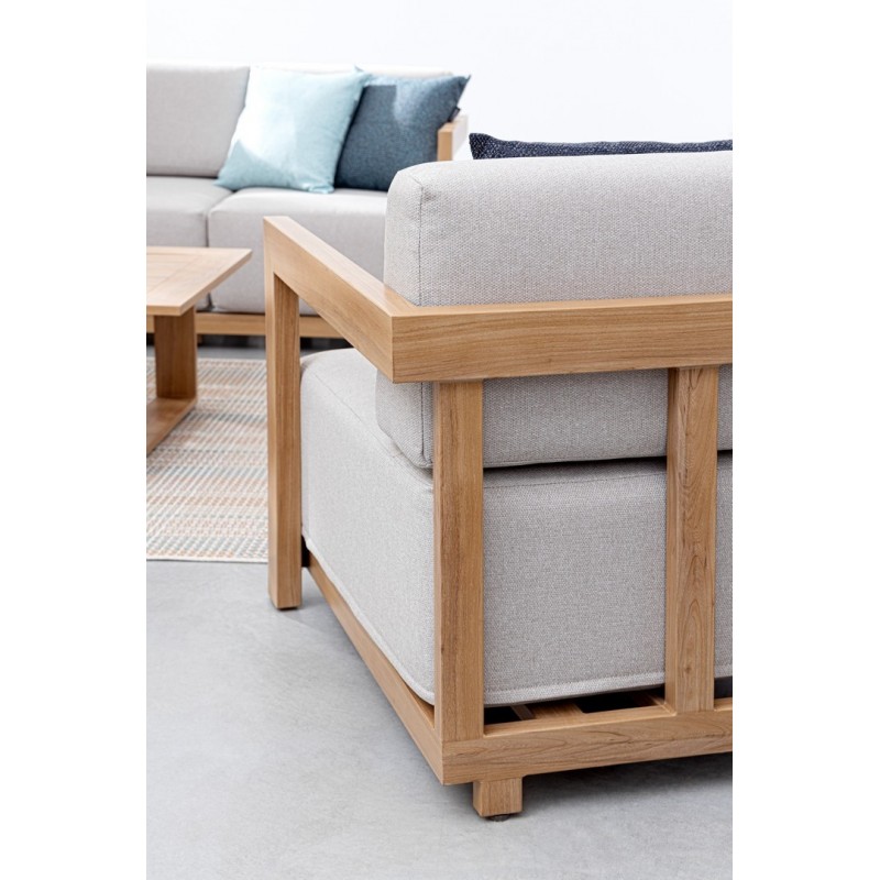 Bizzotto Zestaw Wypoczynkowy Ogrodowy     Theseus Naturalny