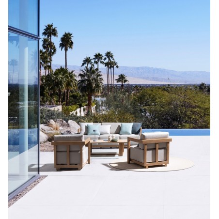 Bizzotto Zestaw Wypoczynkowy Ogrodowy     Theseus Naturalny