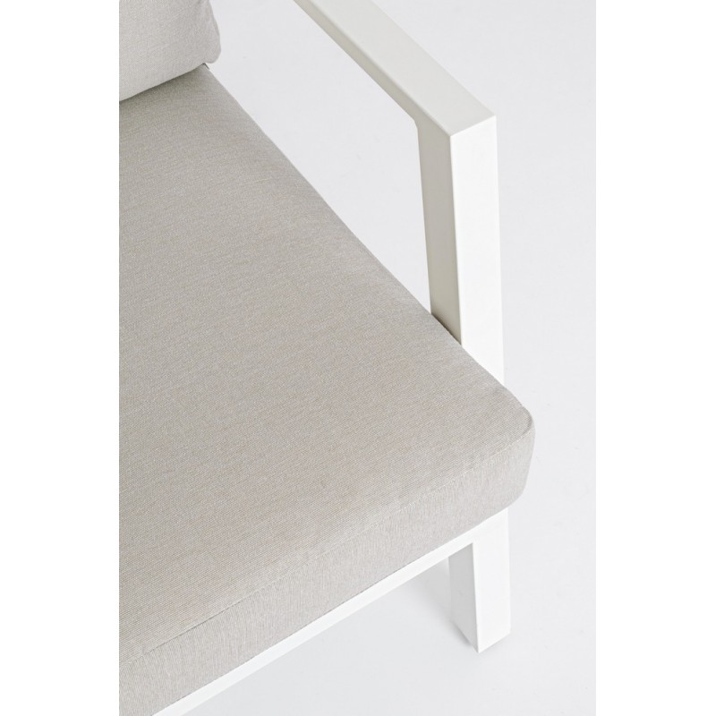 Bizzotto Zestaw Wypoczynkowy Ogrodowy     Harley Biały