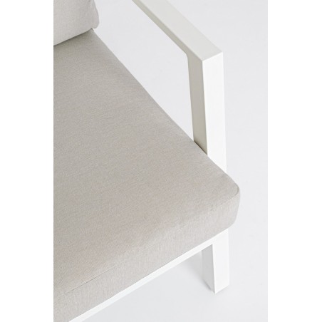 Bizzotto Zestaw Wypoczynkowy Ogrodowy     Harley Biały