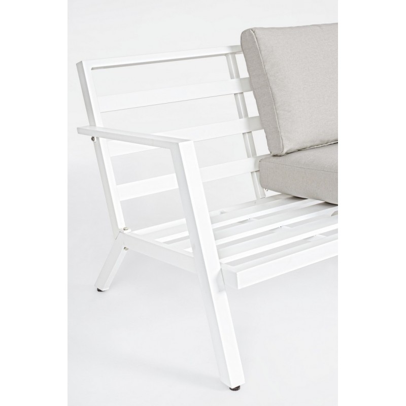 Bizzotto Zestaw Wypoczynkowy Ogrodowy     Harley Biały