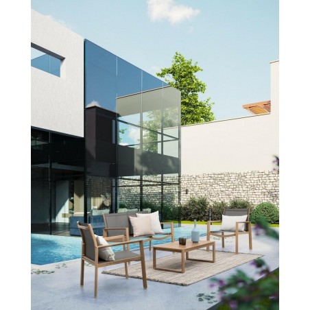 Bizzotto Zestaw Wypoczynkowy Ogrodowy     Kallen Naturalny