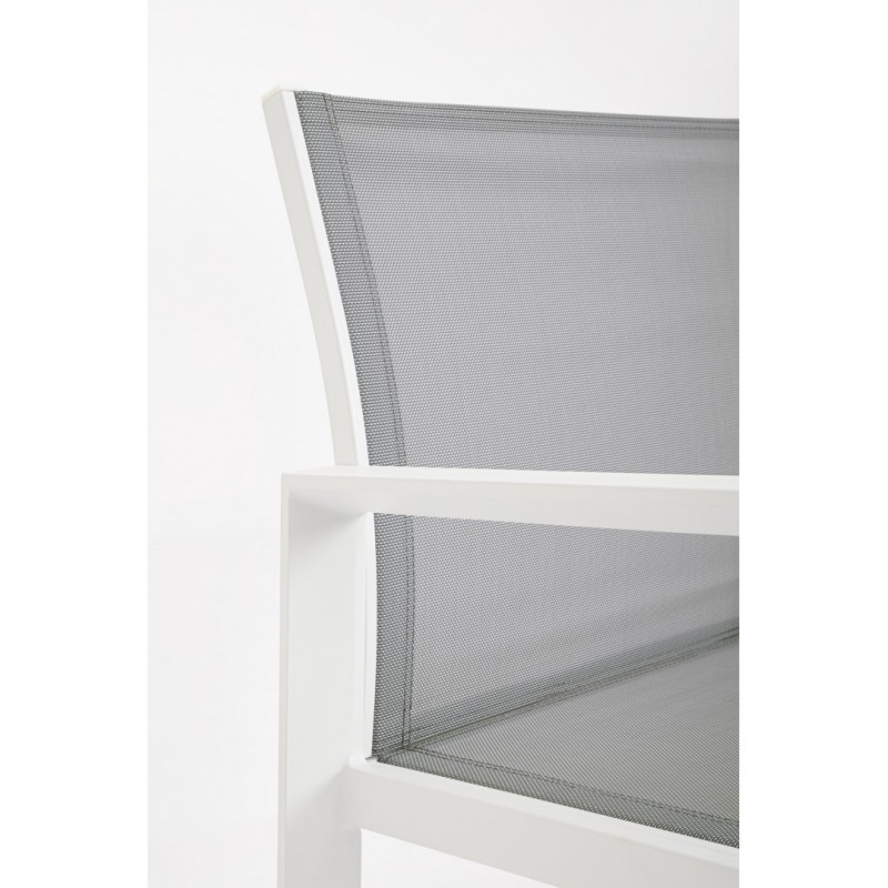 Bizzotto Zestaw Wypoczynkowy Ogrodowy     Kallen Biały