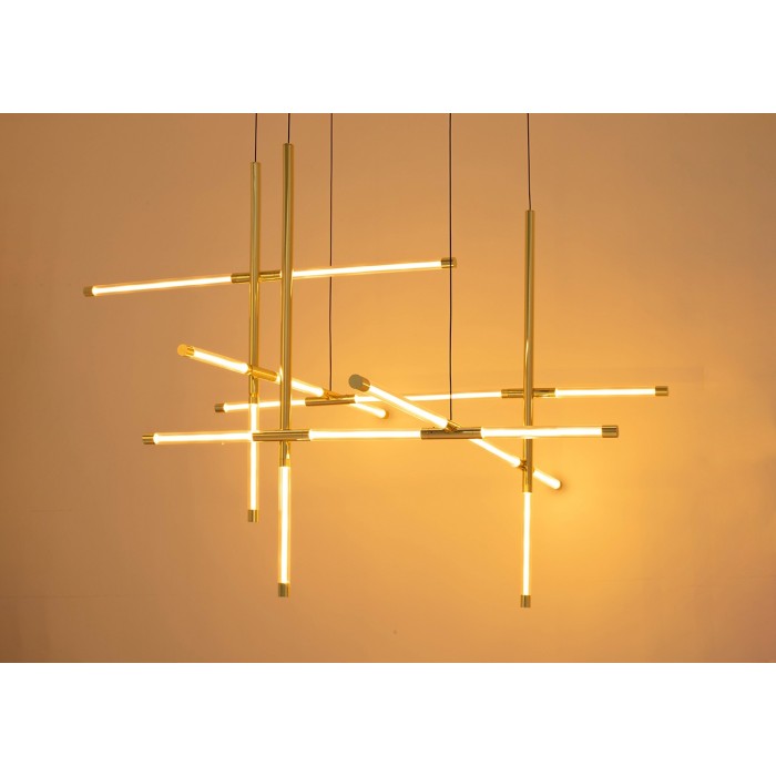 Moosee Lampa Wisząca Mikado M Złota