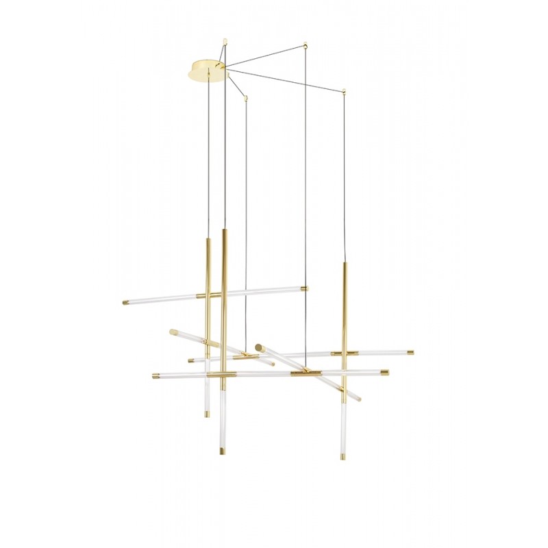 Moosee Lampa Wisząca Mikado M Złota