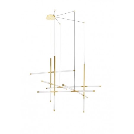 Moosee Lampa Wisząca Mikado M Złota