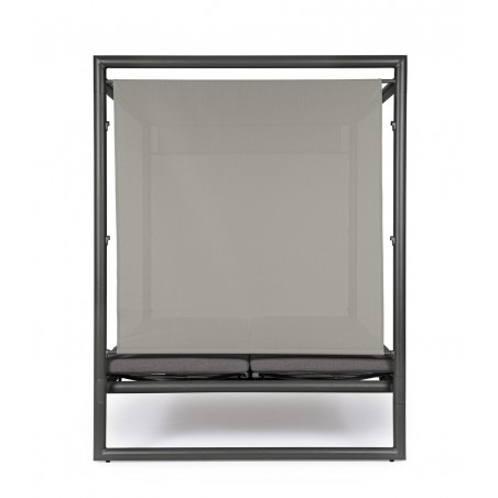 Bizzotto Łóżko Ogrodowe Konnor Szare