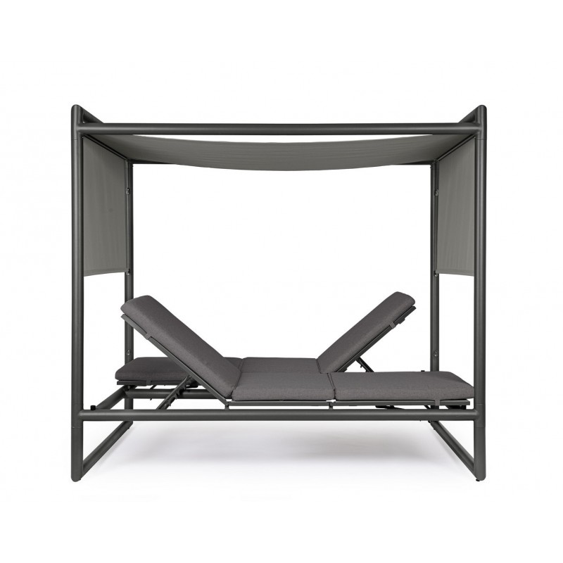 Bizzotto Łóżko Ogrodowe Konnor Szare