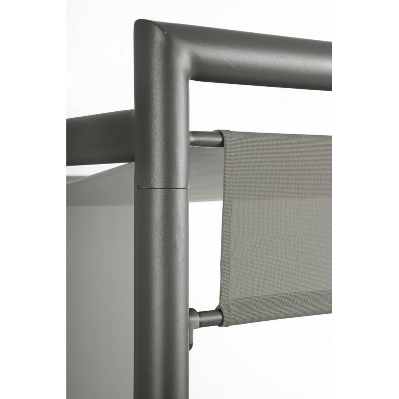 Bizzotto Łóżko Ogrodowe Konnor Szare